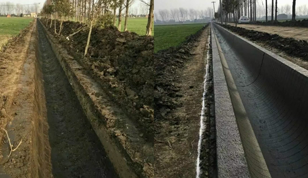 U型槽現(xiàn)澆成型機(jī)，U型渠滑膜機(jī)